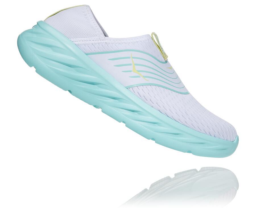 Hoka One One Sandaler Dame - Ora Porno - Hvide/Blå - 531249LFG